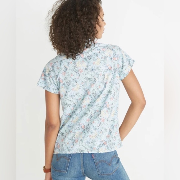 Marine Layer Kalaia Button Down Tukan Print Hawaiian Shirt NEW With Tags Size XS - Picture 3 of 13